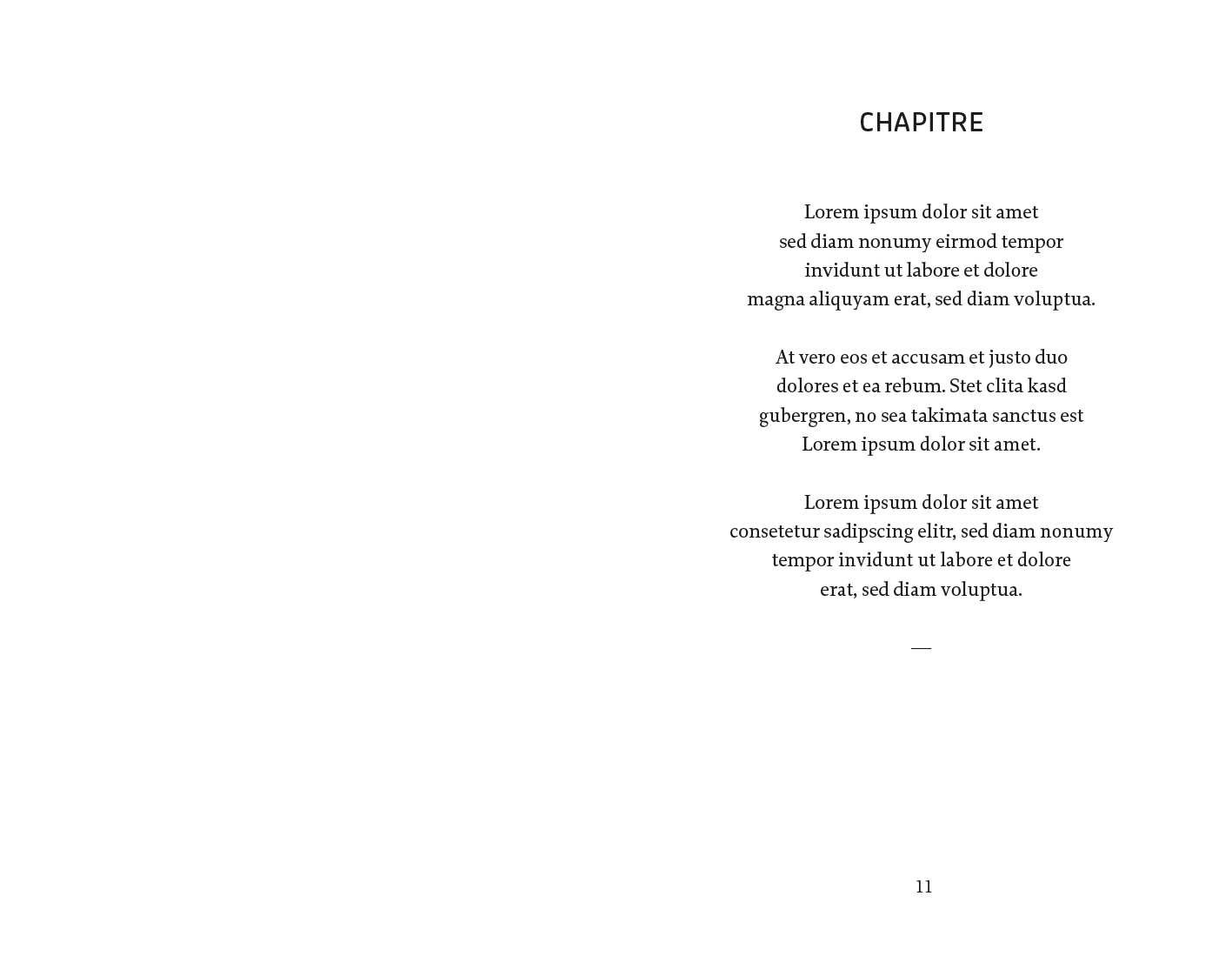 Exemple d'une mise en page de poésie classique version personnalisée