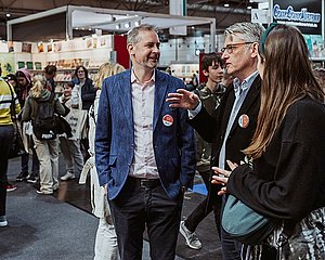 Les collaborateurs de BoD au salon du livre